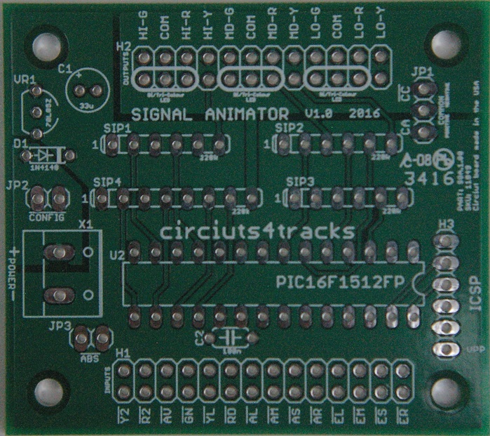 Signal Animator Circuit Board