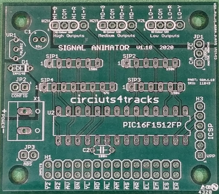 Signal Animator Circuit Board