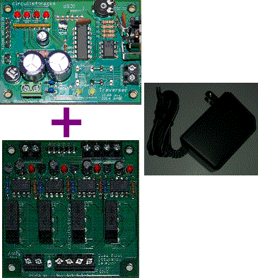 Traverser/QOD Combination, Assembled with Power Supply